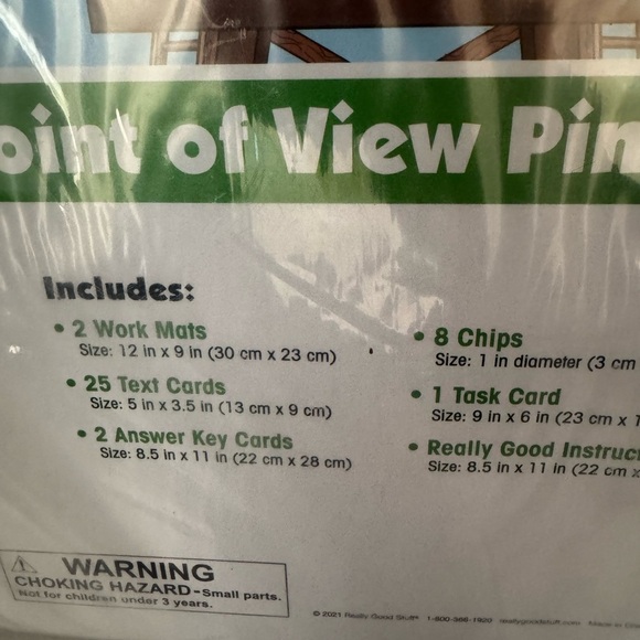 NWT sealed Teacher Resources: Really Good Stuff Point of View Pinnacle - Picture 4 of 9